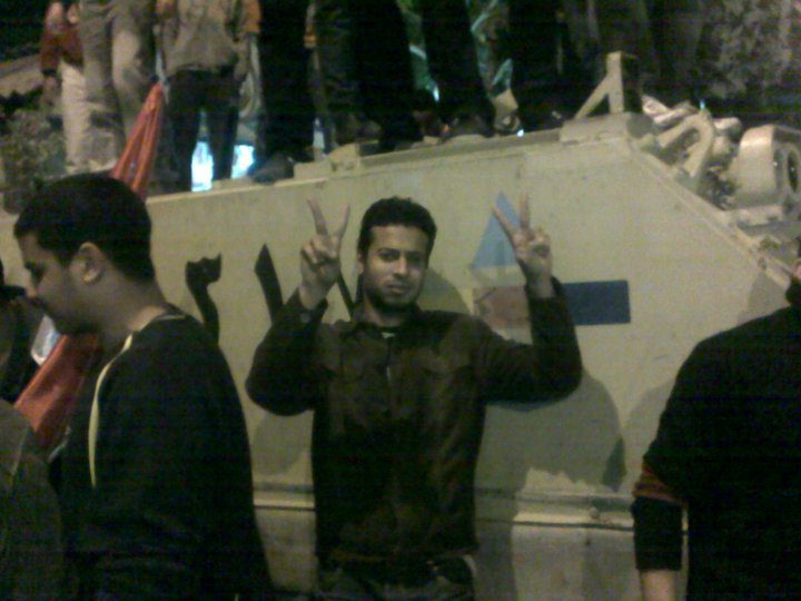 in Egyptian revolution