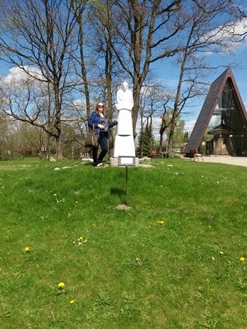 Prie D.Poskos paminklo;)))****