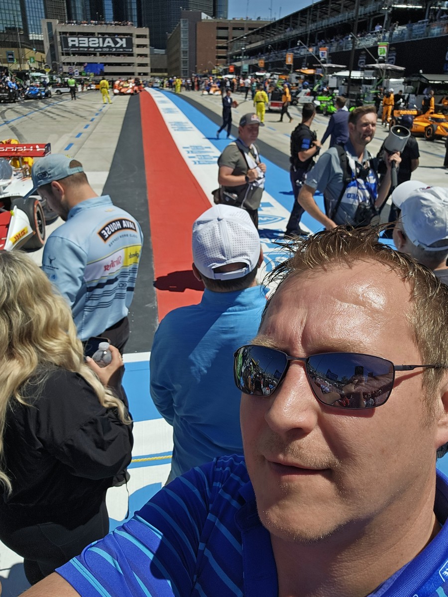 Detroit Grand Prix smagu su lietuviu lenktynininkais pasneketi.