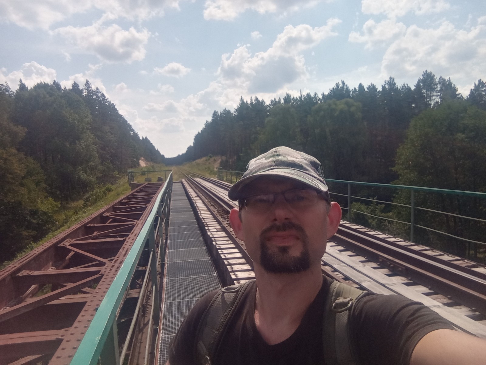 ties Zervynų kaimu ėjau per geležinkėlio tiltą:)